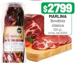 Almacor Marlina bondiola clásica oferta