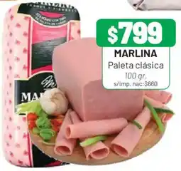 Almacor Marlina paleta clásica oferta