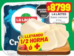 Almacor La lácteo queso cremoso oferta