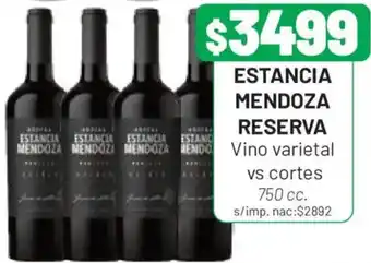 Estancia mendoza reserva