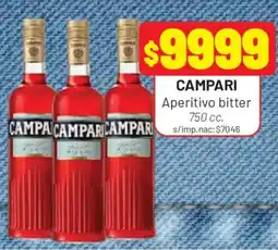 Almacor Campari aperitivo bitter oferta