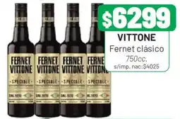 Almacor Vittone fernet clásico oferta
