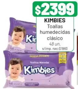 Almacor Kimbies toallas humedecidas clásico oferta