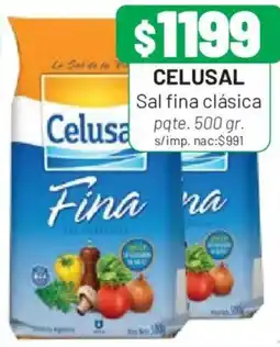Almacor Celusal sal fina clásica oferta