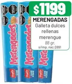 Almacor Merengadas galleta dulces rellenas merengue oferta