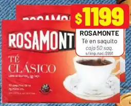 Almacor Rosamonte té clásico oferta