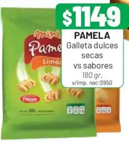 Almacor Pamela galleta dulces secas vs sabores oferta