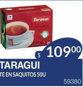 Masivos Taragui Te En Saquitos oferta