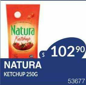 Masivos Natura Ketchup oferta