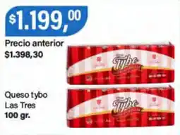 Supermercados Damesco Tybo queso oferta