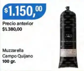 Campo quijano muzzarella