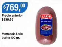 Supermercados Damesco Lario mortadela oferta