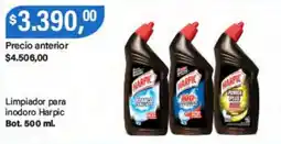 Supermercados Damesco Harpic limpiador para inodoro oferta
