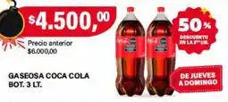 Supermercados Damesco Coca cola gaseosa oferta