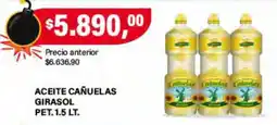 Supermercados Damesco Cañuelas aceite girasol oferta