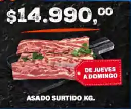 Supermercados Damesco Asado surtido kg. oferta