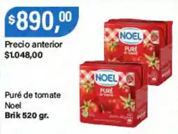 Supermercados Damesco Noel puré de tomate oferta
