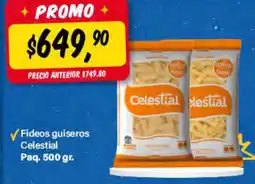 Supermercados Damesco Celestial fideos guiseros oferta