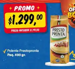 Supermercados Damesco Prestopronta polenta oferta