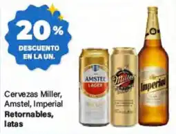 Supermercados Damesco Miller cervezas Amstel Imperial oferta