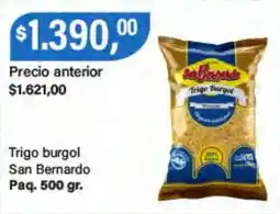 Supermercados Damesco San bernardo trigo burgol oferta