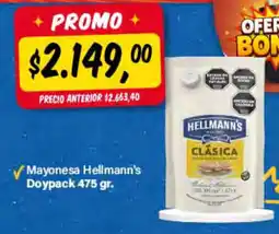 Supermercados Damesco Hellmann's mayonesa clásica oferta