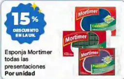 Supermercados Damesco Mortimer esponja oferta