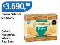 Supermercados Damesco Hogareñas galleta salvado oferta