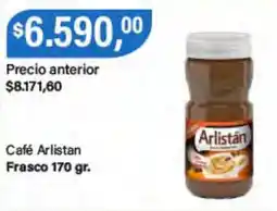 Supermercados Damesco Arlistan café oferta