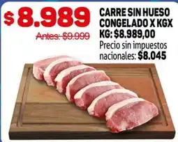 Makro Carre sin hueso congelado oferta