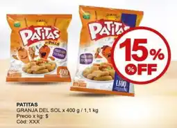 Makro Patitas pollo con pescadura oferta