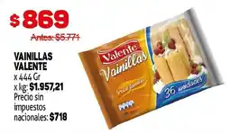 Makro Valente vainillas oferta