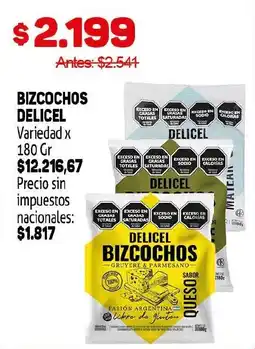 Makro Delicel bizcochos oferta