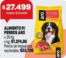 Makro Aro alimento p/ perros adultos oferta