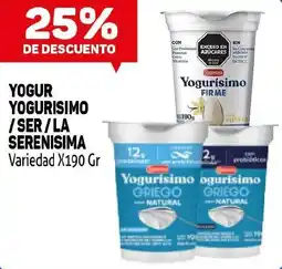 Makro La serenisima yogur yogurisimo firme oferta