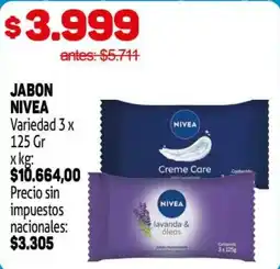 Makro Nivea jabon oferta