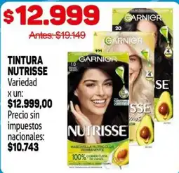 Makro Garnier tintura nutrisse oferta