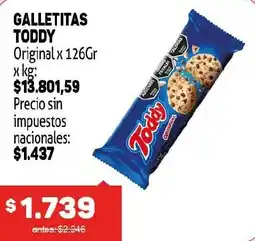 Makro Toddy galletitas original oferta