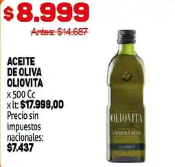 Makro Oliovita aceite de oliva oferta