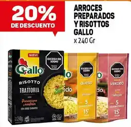 Makro Gallo arroces preparados y risottos oferta