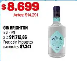 Makro Brighton gin oferta