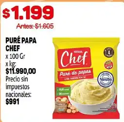 Makro Chef puré de papas oferta