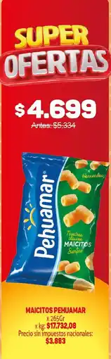 Makro Pehuamar maicitos oferta