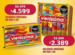 Makro Vienissima salchicha vienissima sin tacc oferta