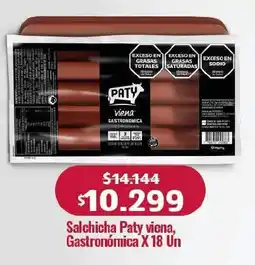 Makro Paty salchicha viena gastronómica oferta