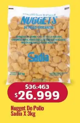 Makro Sadia nugget de pollo oferta