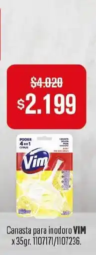 Makro Vim canasta para inodoro oferta