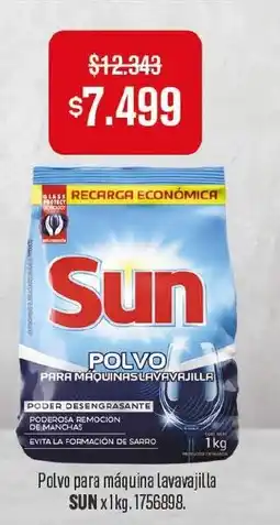Makro Sun polvo para máquinas lavavajilla oferta