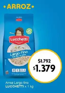 Makro Lucchetti arroz largo fino oferta