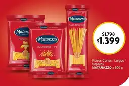 Makro Matarazzo fideos cortos largos soperos oferta